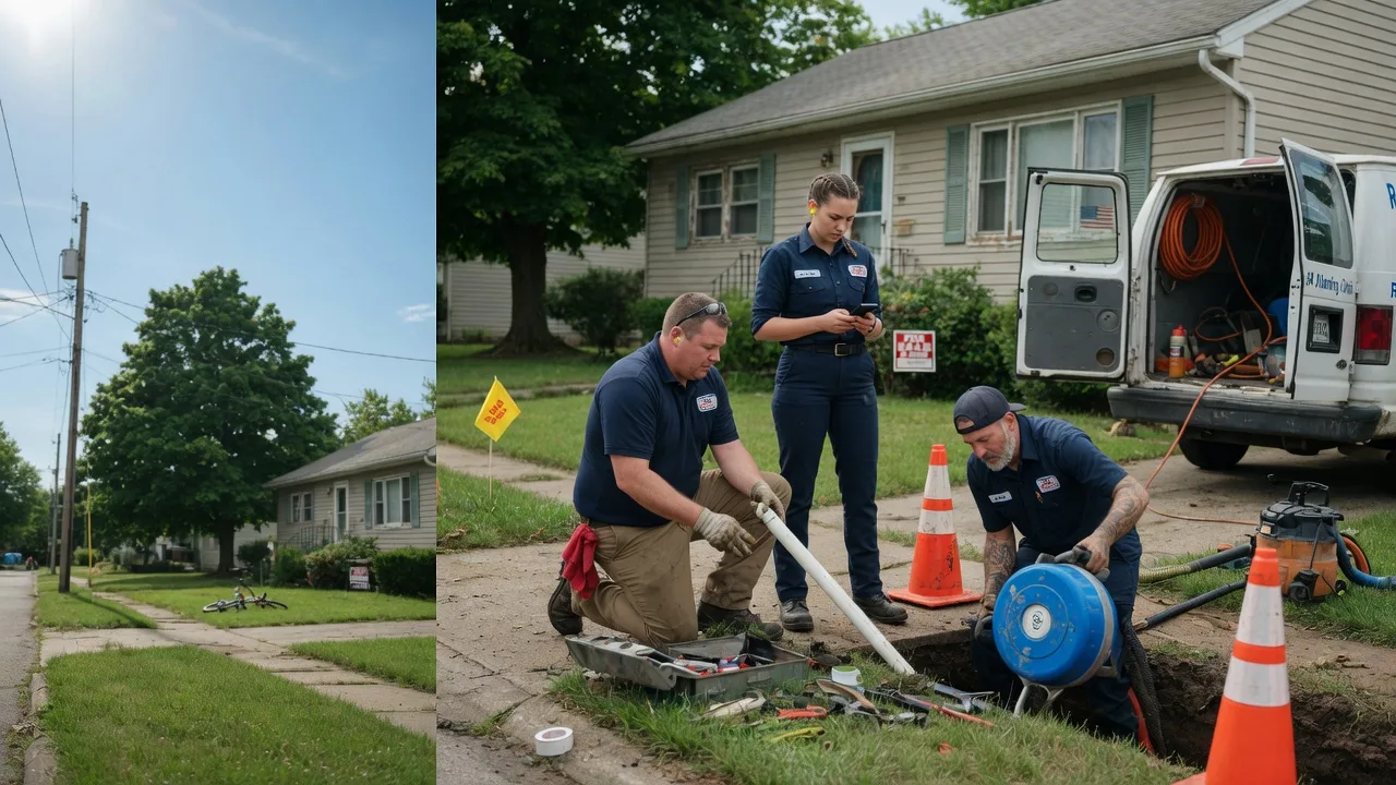 Sewer Line Repair in Marshes Siding, KY near me